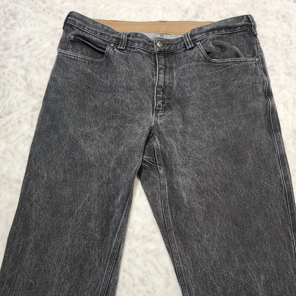 Duluth Trading Company Men's 38x30 Ballroom Relaxed Fit Jeans Straight Leg Denim